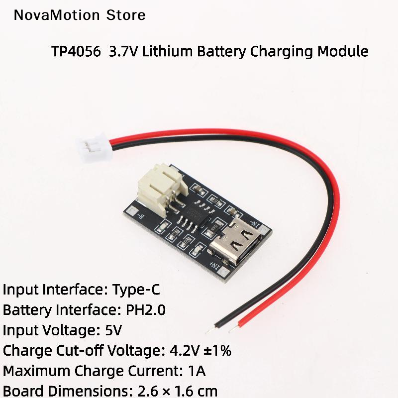 Tp4056 Module - [NM]TP4056 3.7V Lithium Battery Charging Module