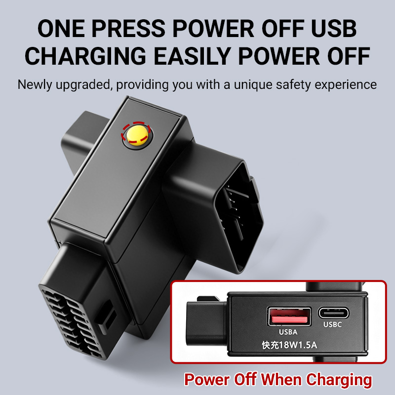 OBD2 Splitter Adapter 1 To 2 w - огляд і ціна Usb C Cable