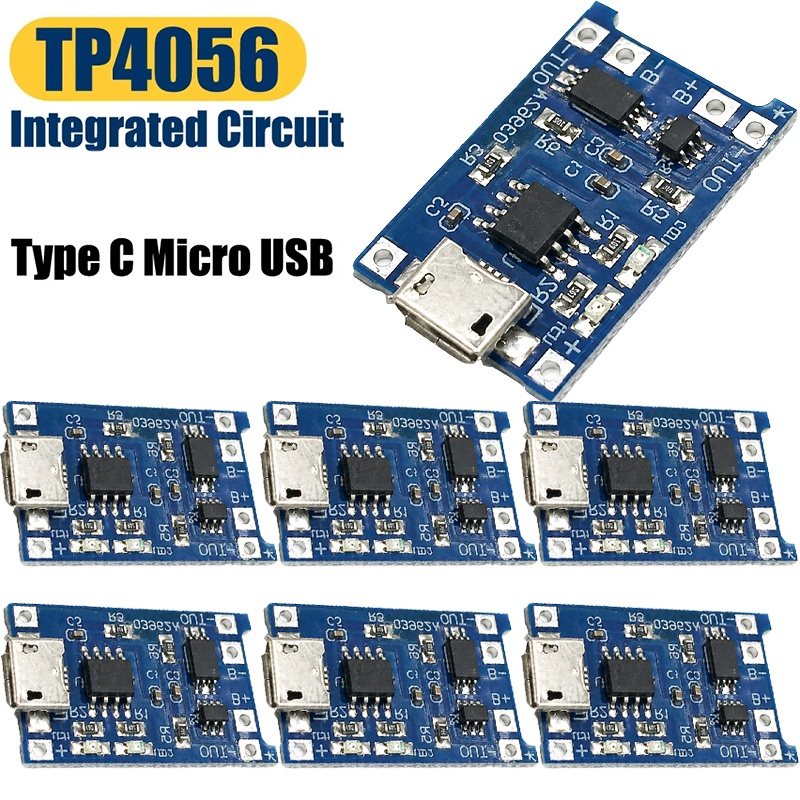 1/3/5pcs Type-C Micro Mini USB - огляд і ціна Tp4056 Module