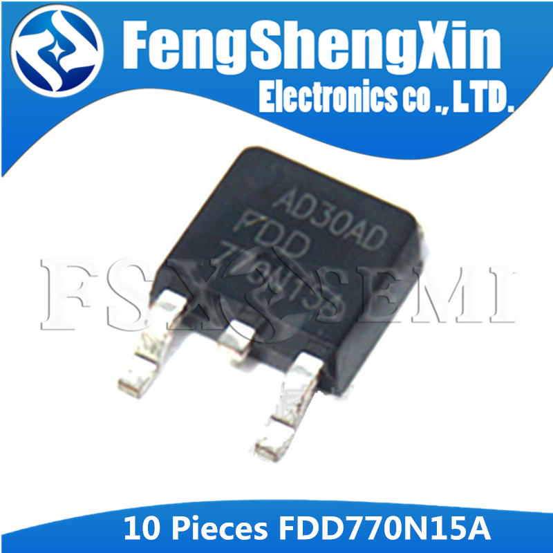 10pcs FDD5N50NZF FDD5N50 FDD5N - огляд і ціна Perfboard