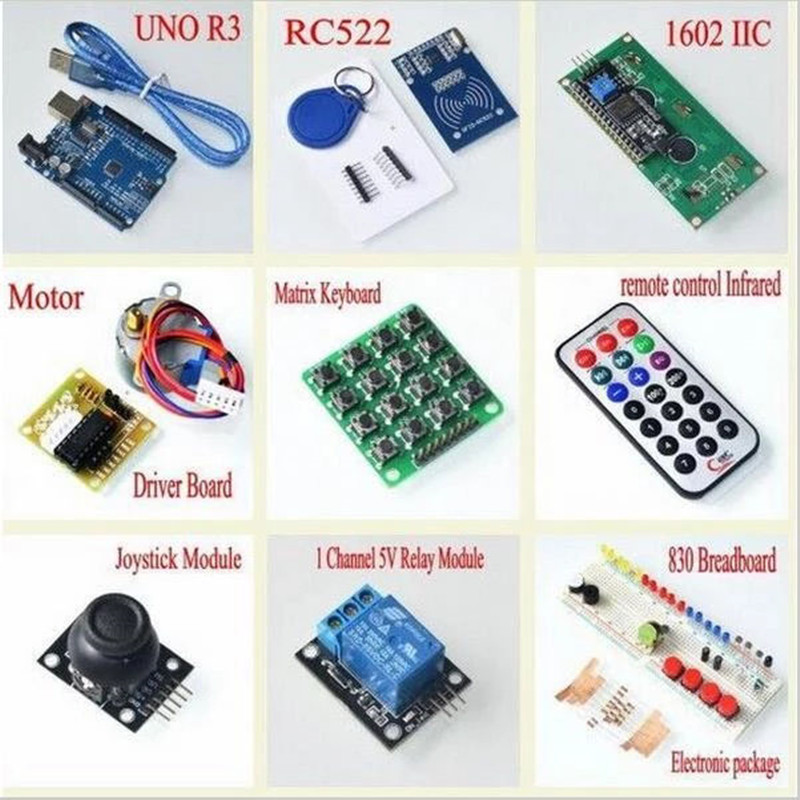 NEWEST RFID Starter Kit for Ar - огляд і ціна Breadboard 400 Point