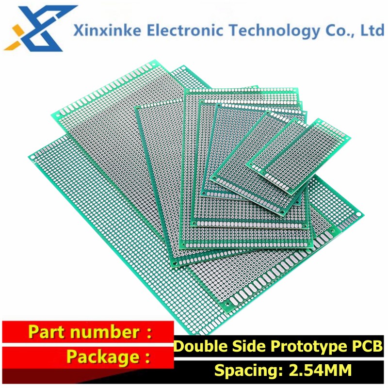 5PCS 2.54MM 7*9CM 3cm*7cm 5x7  - огляд і ціна Pcb Prototyping Board