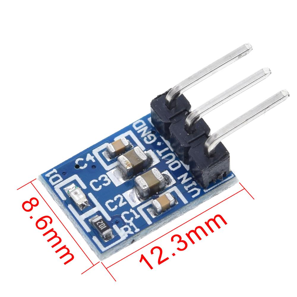 1/5/10PCS 5V to 3.3V For DC-DC - огляд і ціна Ams1117 Module