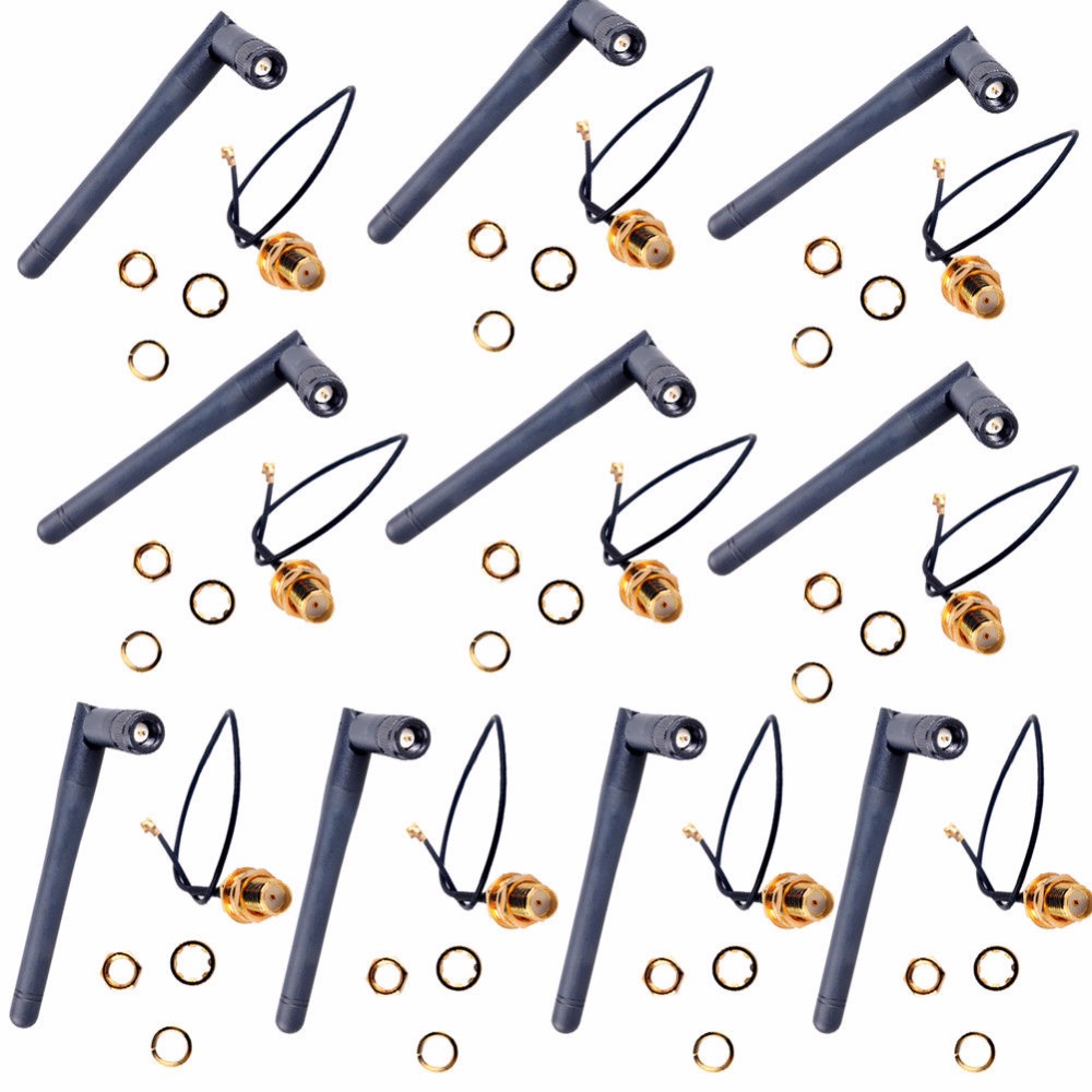 10pcs 2.4GHz 3DBI Wifi Antenna - огляд і ціна Antenna 2.4Ghz