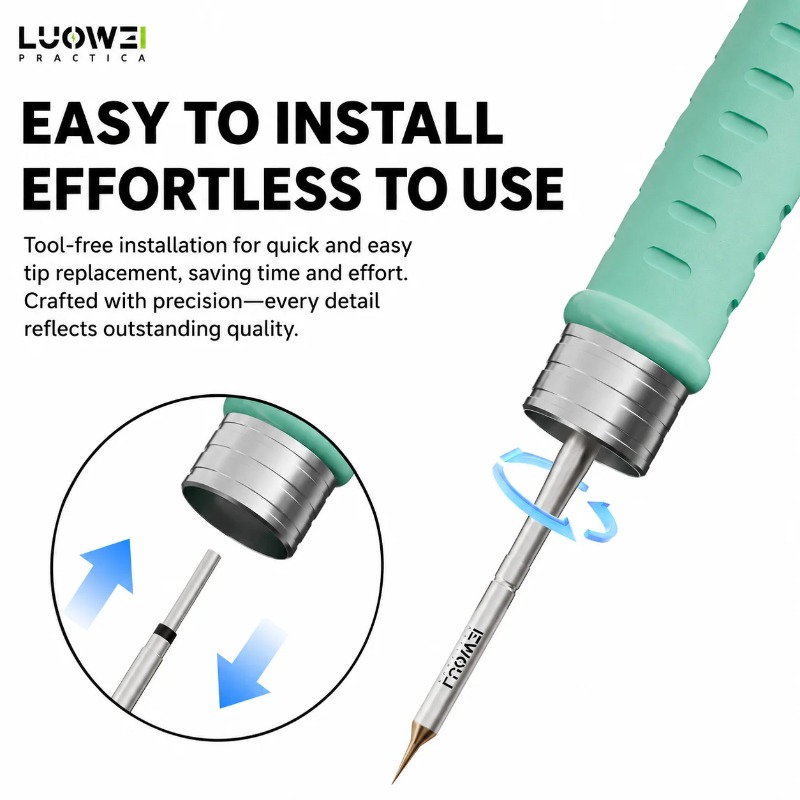 LUOWEI C210K/I/J Soldering Iro - огляд і ціна Jumper Wire Kit
