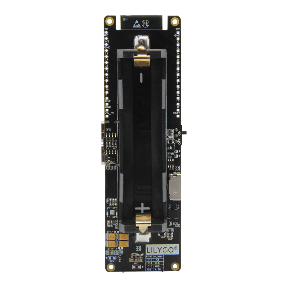 LILYGO® TTGO T-SIM7600E-L1C 4G - огляд і ціна Esp32 Battery Holder Lipo